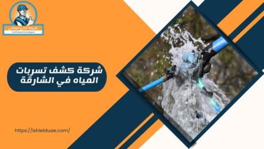 شركة كشف تسربات المياه في الشارقة